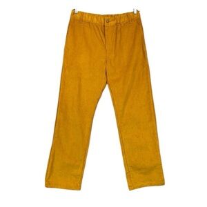 One Of These Days Corduroy Leisure Pants Size Large Mustard
